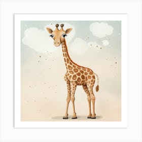 Giraffe Art Print