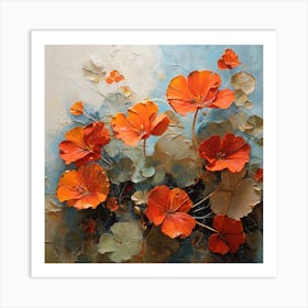 Nasturtium 3 Art Print