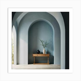 Arched Hallway Art Print