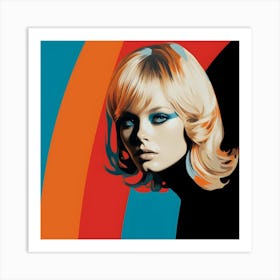 Mod Girl 6 Art Print