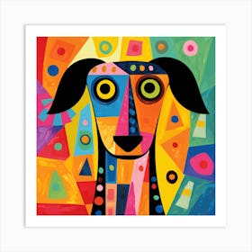 Dog'S Head Art Print