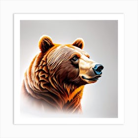 Grizzly Bear Art Print