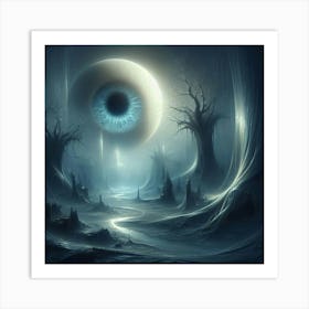 Eye Of The Forest Art Print