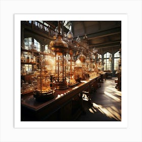 Chemistry Lab 3 Art Print