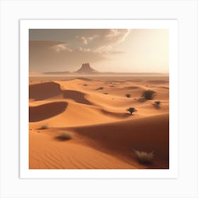 Sahara Desert 141 Art Print