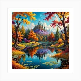 Autumn Forest Art Print