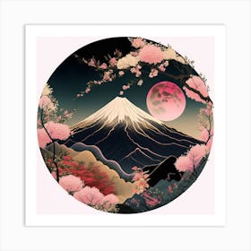 Mt Fuji Art Print