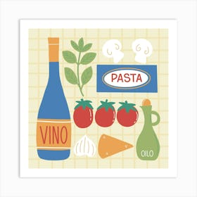 Pasta Art Print