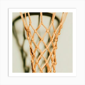 Basketball Net Art Print