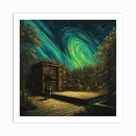 Aurora Borealis Art Print