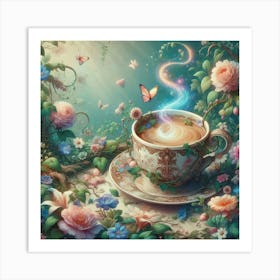 Cup Of Tea 9 Art Print