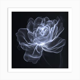 Minimalism Rose Art Print