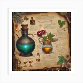 Potion Art Print