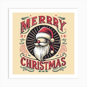 Merry Christmas 1 Art Print