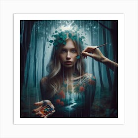 In The Forest Art Print