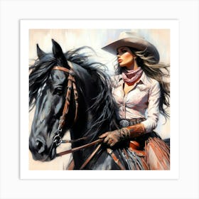 Creative Horse Beauty Illustration Nr 85 Art Print