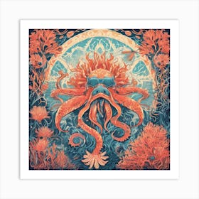 Octopus 1 Art Print