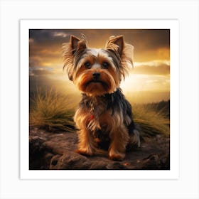 Yorkshire Terrier Art Print