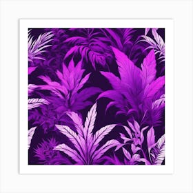 Botanical Pattern 4 Art Print