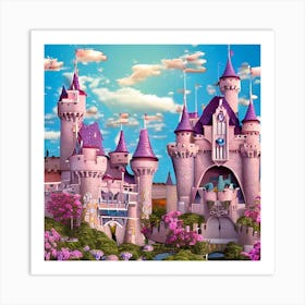 Cinderella Castle Art Print