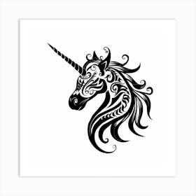 Unicorn Head 3 Art Print