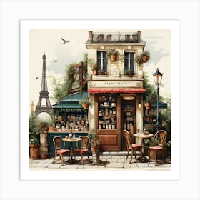 Old Paris By Csaba Fikker 14 Art Print