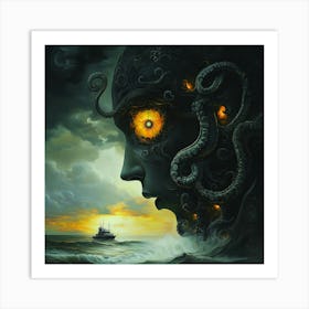 Octopus 10 Art Print