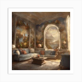 Living Room 2 Art Print