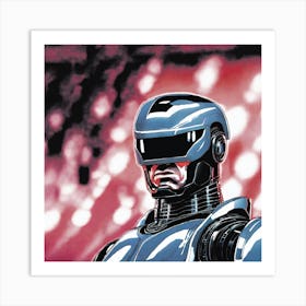 Robotman Art Print