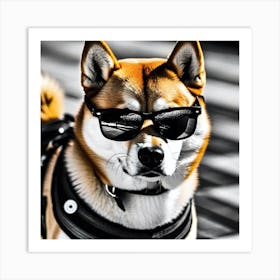 Shiba Inu 4 Art Print