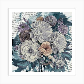 Bouquet Of Flowers 1 Art Print