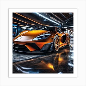 Mclaren 720s Wallpaper 11 Art Print