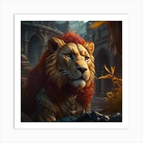 King Of The Jungle Art Print