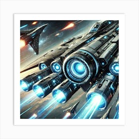 Celestial Dart Armament Art Print