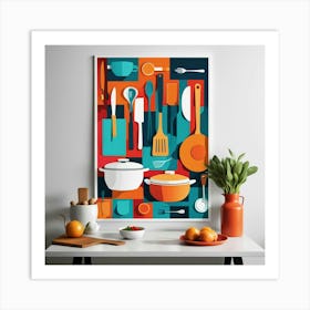 Kitchen Print Art Print