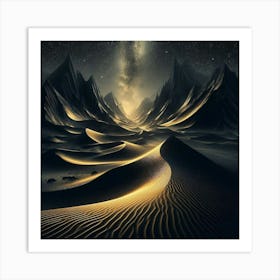 Sandstorm 7 Art Print