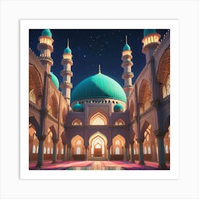 Islamic Mosque Art Print