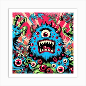 Monster 11 Art Print