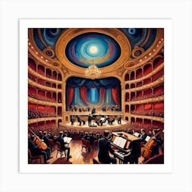 Opera Hall Art Print