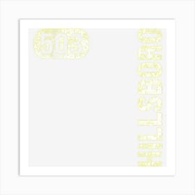 Hillsboro Oregon 503 Area Code Vintage Retro Art Print