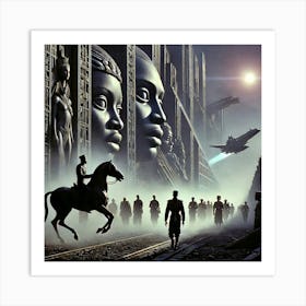 Nubian Apocalypse Now Art Print