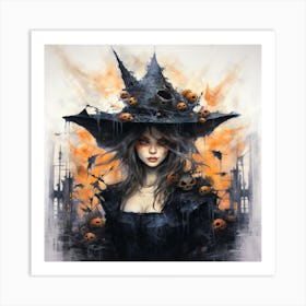 Witches Hat Art Print