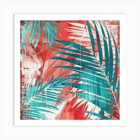 Tropical Leaves 114 Art Print