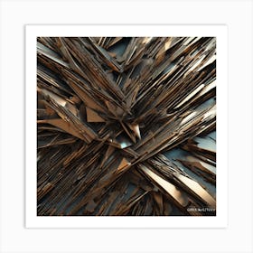 Abstract Fractals Art Print