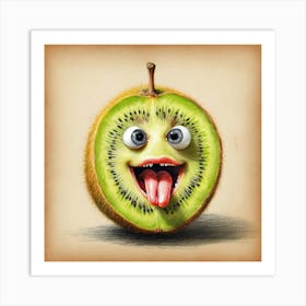 Kiwi Fruit 8 Art Print