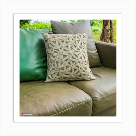 Cushion Artistic Style On Sofa 38319 (4) Art Print