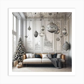 Christmas Room Decor Art Print