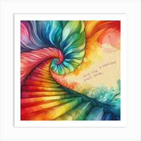 Stairway To Heaven Art Print