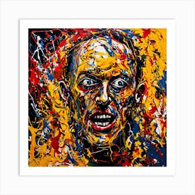 Splatter Painting 1 Art Print