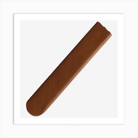 Brown Wooden cigar Art Print